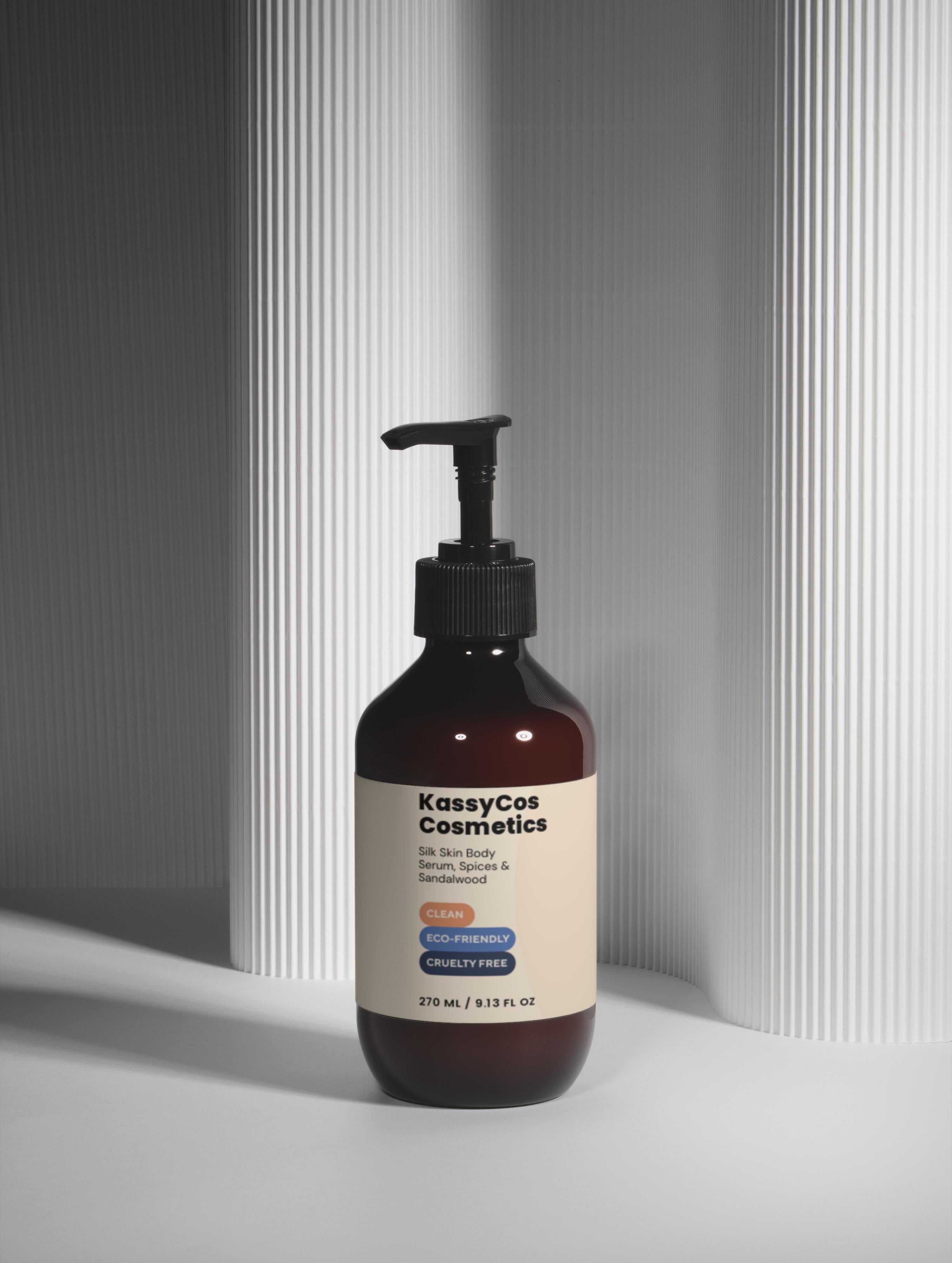 Silk Skin Body Serum, Spices & Sandalwood