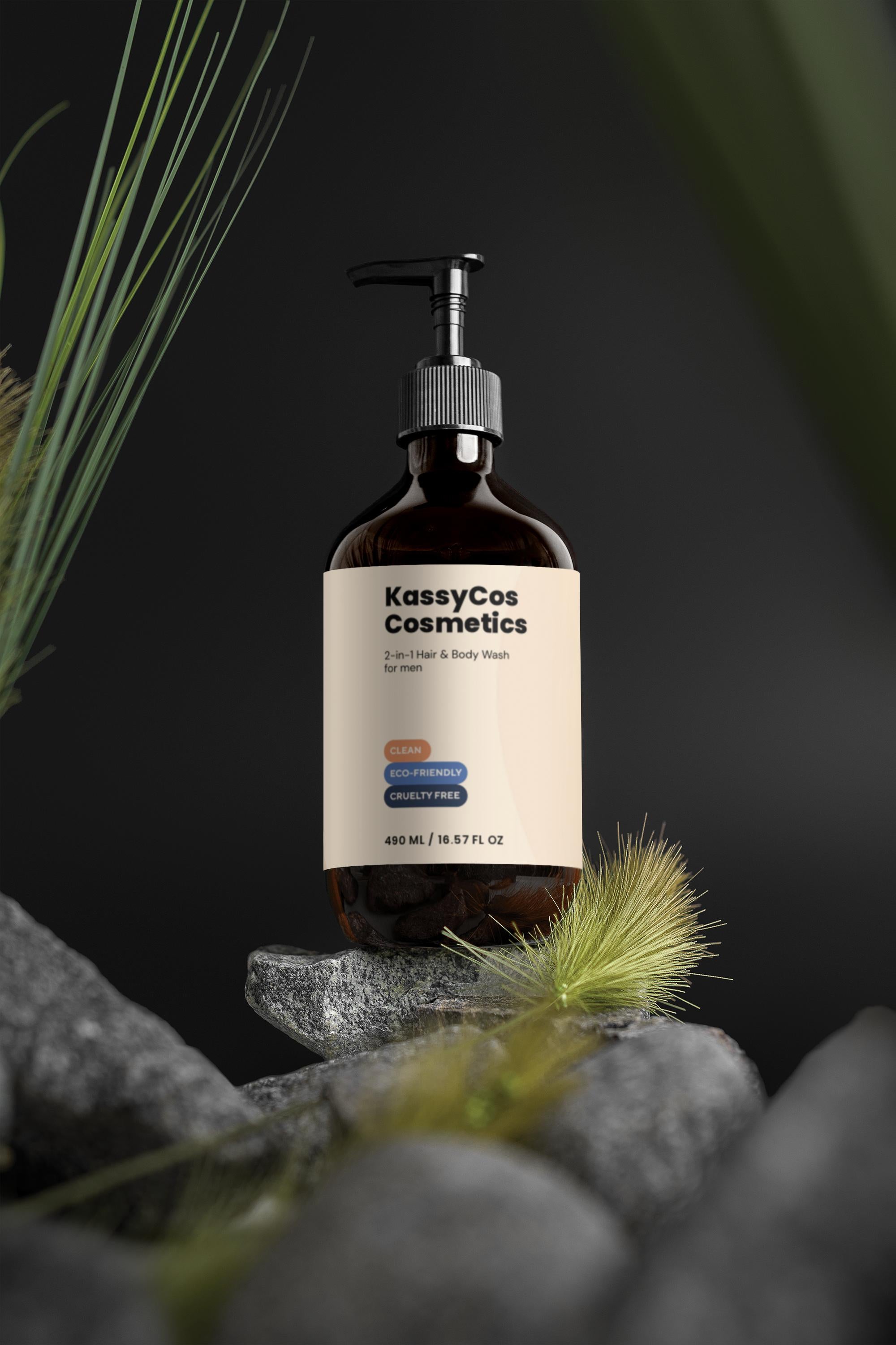 2-in-1 Hair & Body Wash for men