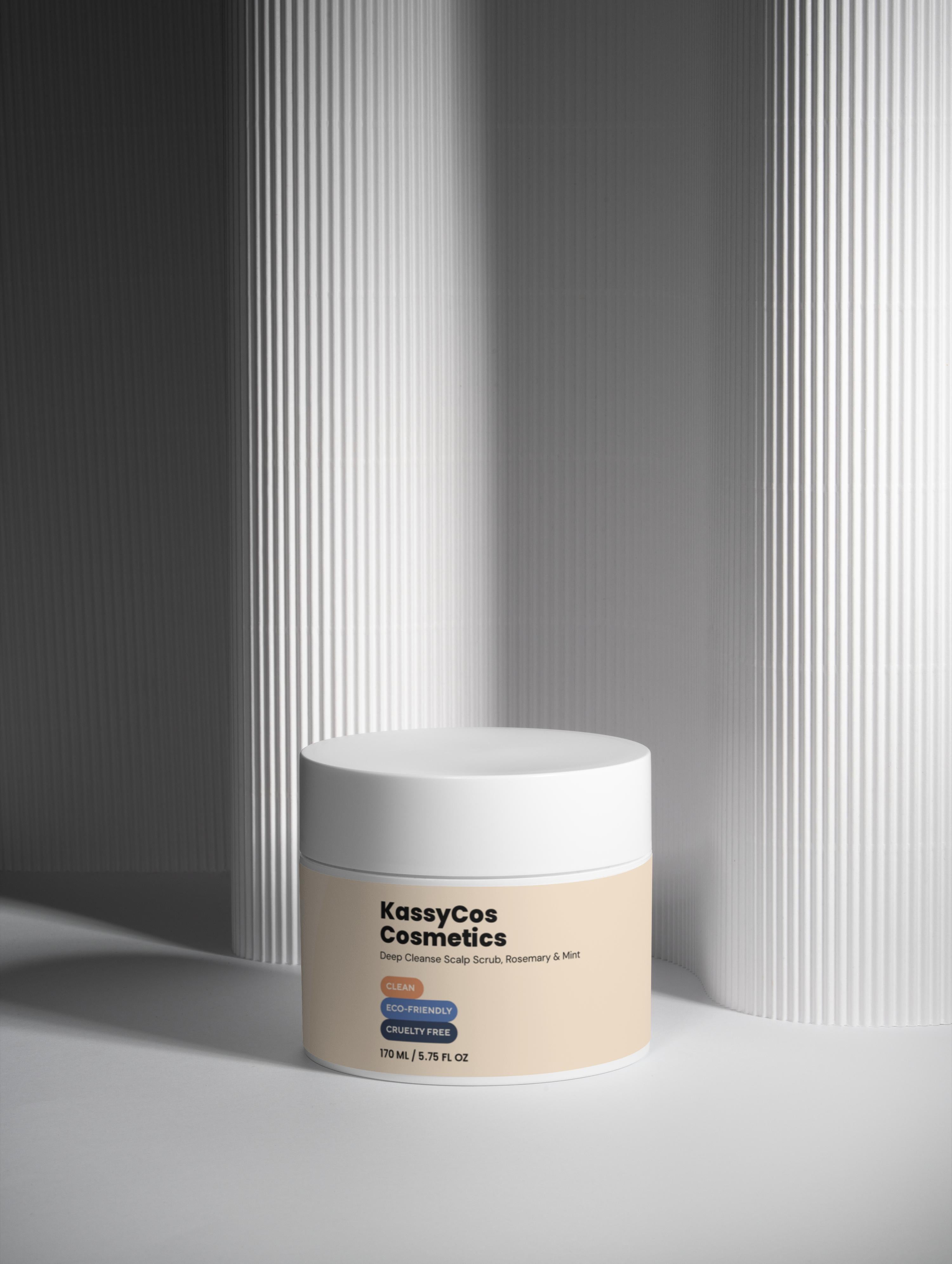 Deep Cleanse Scalp Scrub, Rosemary & Mint