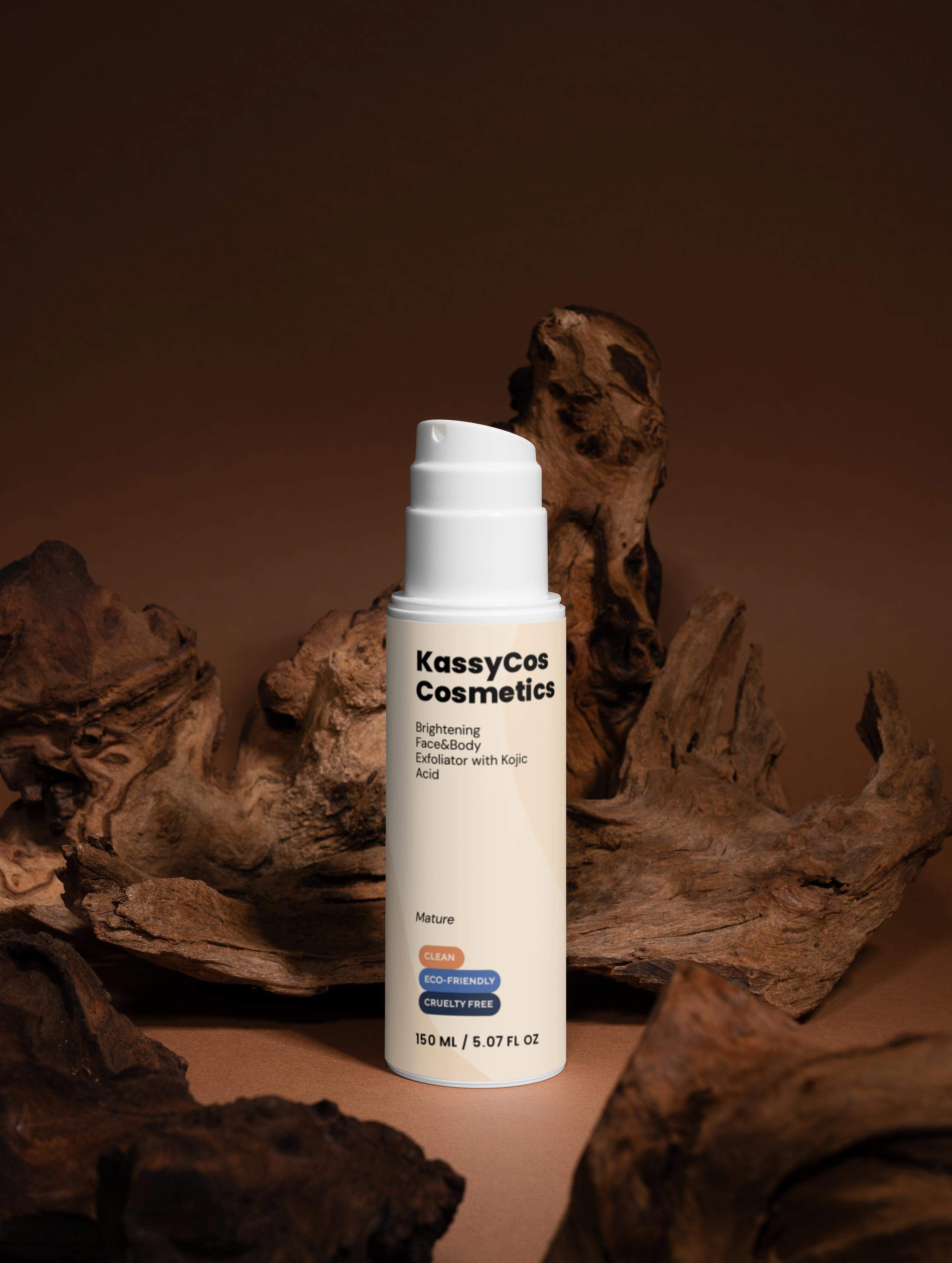 Brightening Face&Body Exfoliator with Kojic Acid