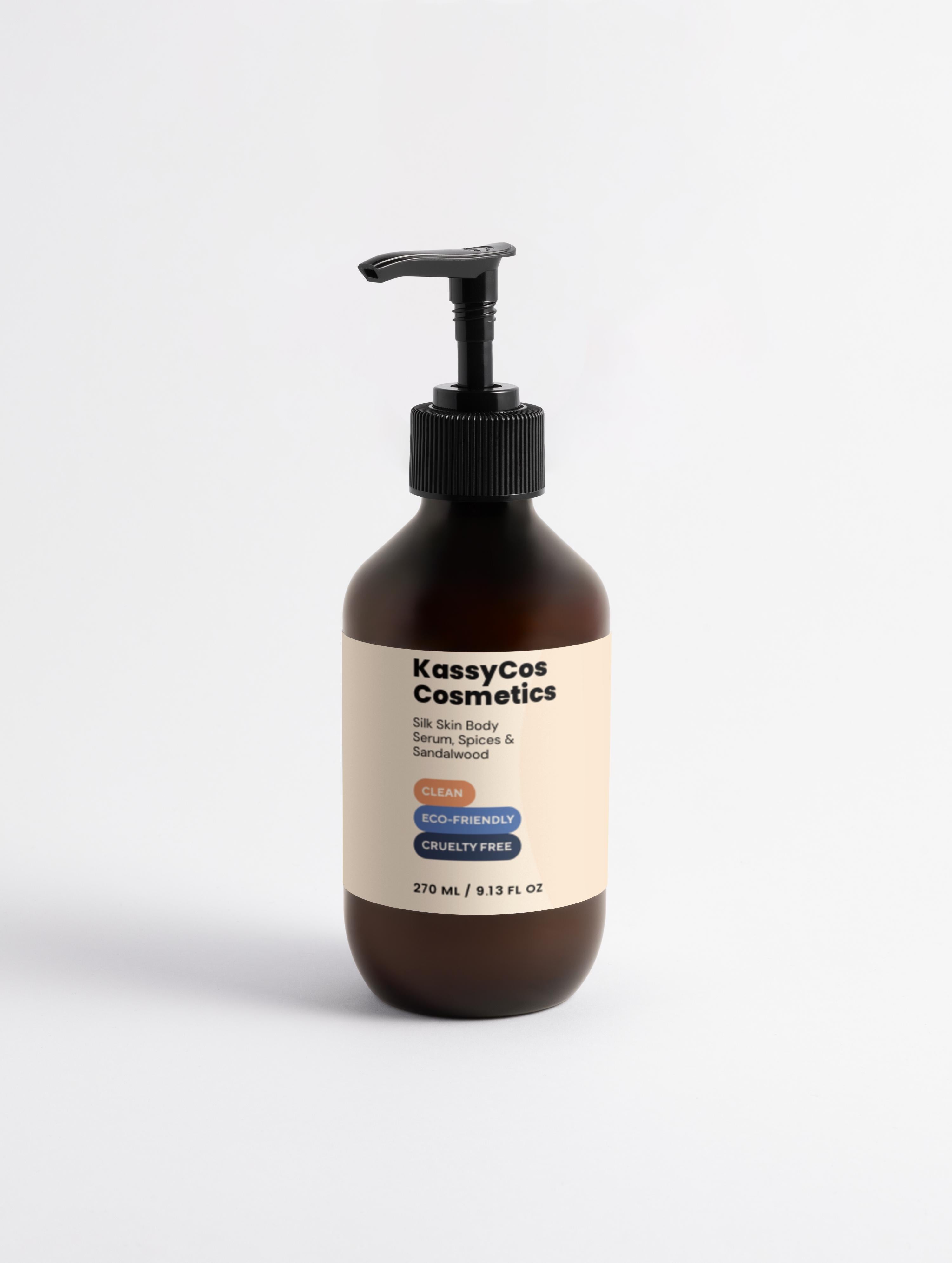 Silk Skin Body Serum, Spices & Sandalwood